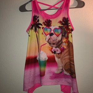 Justice Girls Criss/Cross Tank